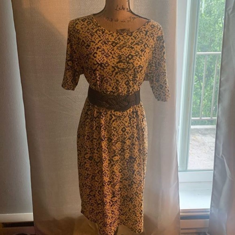 LulaRoe Yellow Dress  